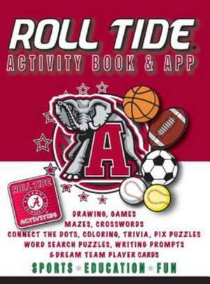 Alabama Crimson Tide Activity Book- Hardback de Darla Hall