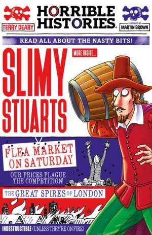 Slimy Stuarts (newspaper edition) de Terry Deary