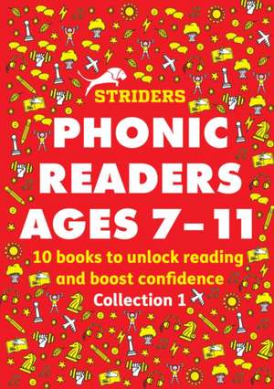 Striders Phonic Readers Collection 1 de Abbie Rushton