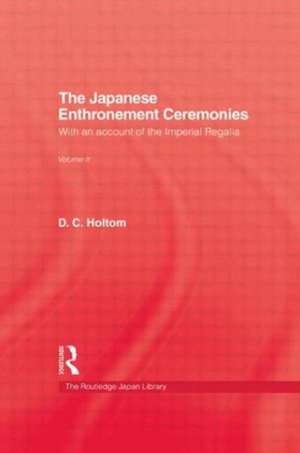 Japanese Enthronement Ceremonies de D.C. Holtom