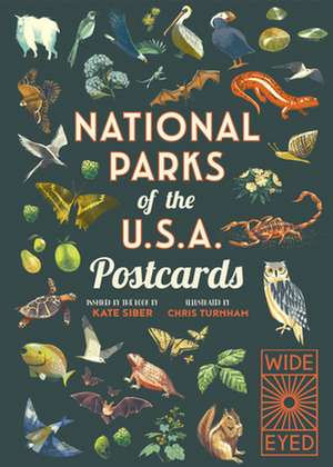 National Parks of the USA Postcards de Kate Siber