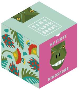 My First Dinosaurs: A Cloth Book with First Dinosaur Words de Happy Yak