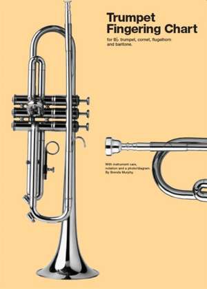 Trumpet Fingering Chart de UN KNOWN