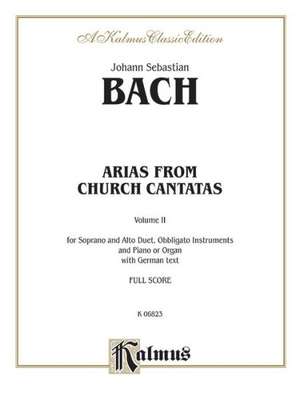 Soprano and Alto Arias (4 Duets), Vol 2: German Language Edition de Johann Bach