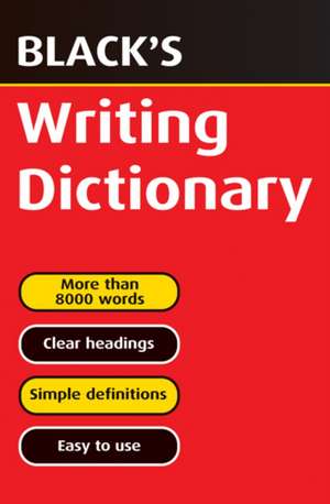 Black's Writing Dictionary de T.J. Hulme