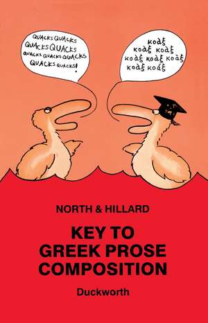 Key to Greek Prose Composition de A.E. Hillard