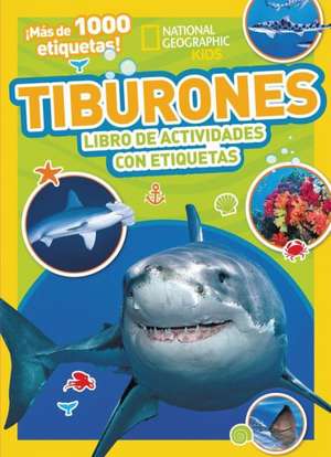 Tiburones: Libro de actividades con etiquetas de Thomas Nelson