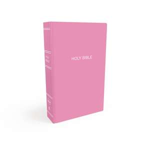 NKJV, Gift and Award Bible, Leather-Look, Pink, Red Letter, Comfort Print: Holy Bible, New King James Version de Thomas Nelson