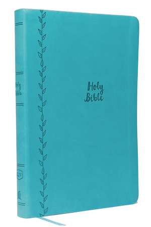 KJV, Value Thinline Bible, Compact, Leathersoft, Blue, Red Letter, Comfort Print: Holy Bible, King James Version de Thomas Nelson