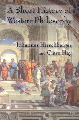 A Short History of Western Philosophy de Johannes Hirschberger