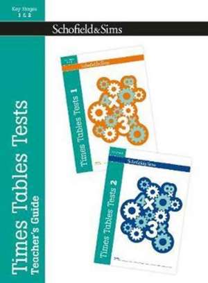 Times Tables Tests Teacher's Guide de Steve Mills