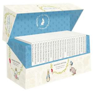 The World of Peter Rabbit - The Complete Collection of Original Tales 1-23 White Jackets de Beatrix Potter