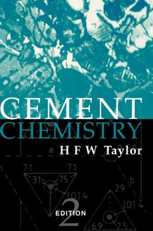 Cement Chemistry de H F W Taylor