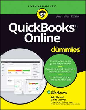 QuickBooks Online For Dummies Australian Edition de P Meli