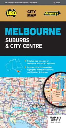 Melbourne Suburbs & City Centre