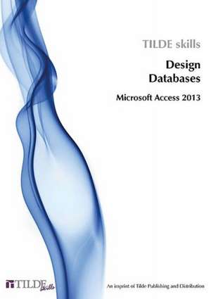 Design Databases: Microsoft Access 2013 de Tilde Skills