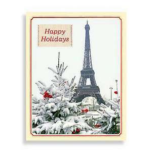 Parisian Winter Boxed Draw Holiday Notecards: 480 Sticky Notes de Galison