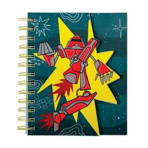 Robot Power Layered Journal de Mudpuppy