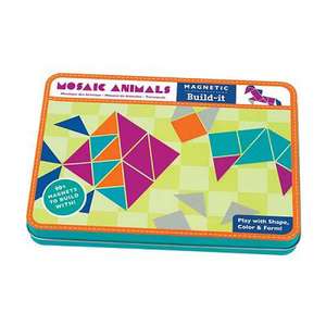 Mosaic Animals Magnetic Build-It de Mudpuppy