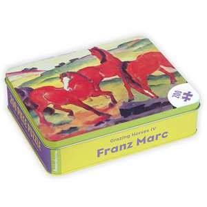 Franz Marc Grazing Horses IV 200 Piece Puzzle de Mudpuppy Press