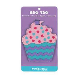 Cupcake Bag Tag de Mudpuppy