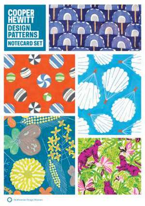 Cooper Hewitt Design Patterns Notecard Set [With 24 Envelopes] de Galison