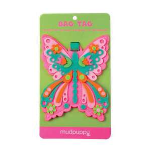 Butterfly Bag Tag de Mudpuppy