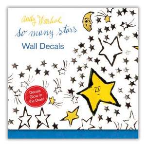 Andy Warhol So Many Stars Wall Decals de Mudpuppy