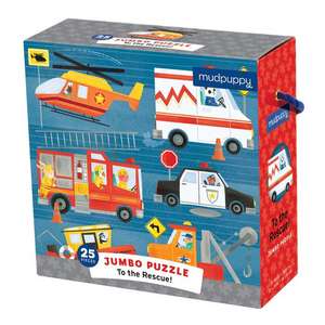 To the Rescue Jumbo Puzzle de Mudpuppy