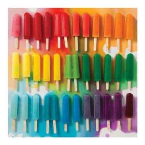 Puzzle 500 piese Rainbow Popsicles de JULIE SEABROOK REAM