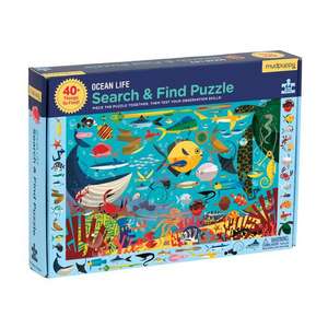 Ocean Life Search & Find Puzzle de Mudpuppy