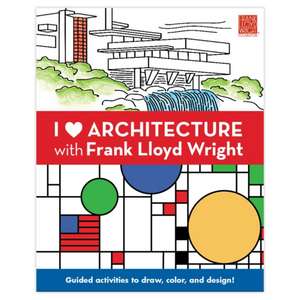 I Heart Architecture with Frank Llyod Wright Activity Book de Mudpuppy