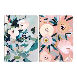 Painted Petals Writer's Notebook Set de Galison