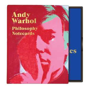 Andy Warhol Philosophy Greeting Assortment Notecards de Galison