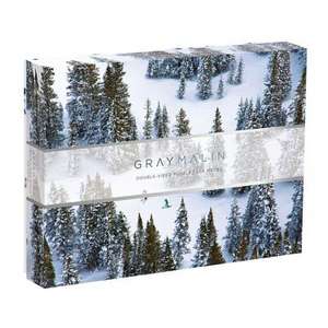 Gray Malin Snow 500 Piece Double-Sided Puzzle de Sarah McMenemy