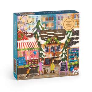 Joy Laforme Merry Market. 1000 Piece Foil Puzzle in a Square Box de Joy Laforme