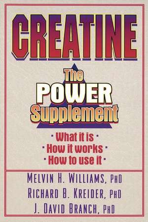 Creatine: The Power Supplement: The Power Supplement