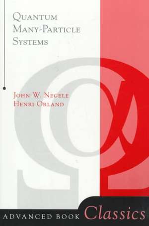 Quantum Many-particle Systems de John W. Negele