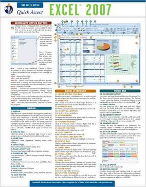 Excel 2007 de Research & Education Association