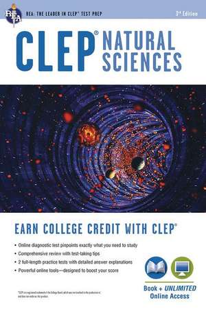 CLEP(R) Natural Sciences Book + Onlline: Book + Online de Laurie Ann Callihan