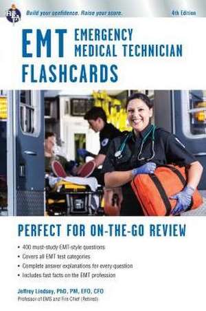 EMT Flashcard Book, 4th Ed. de Jeffrey Lindsey