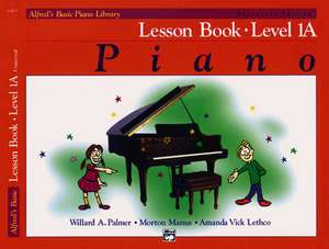 Alfred's Basic Piano Library Lesson Book, Bk 1a de Willard A. Palmer