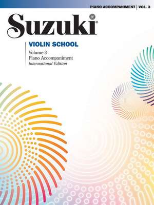 Suzuki Violin School, Vol 3: Piano Acc. de Shinichi Suzuki