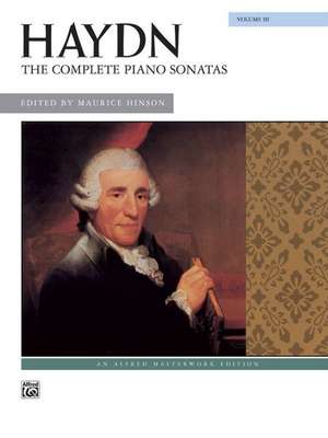 The Complete Piano Sonatas, Vol 3 de Franz Joseph Haydn