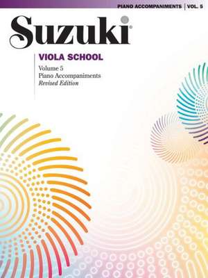 Suzuki Viola School, Vol 5: Piano Acc. de Shinichi Suzuki