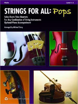 Strings for All: Pops: Violin, Level 1-3