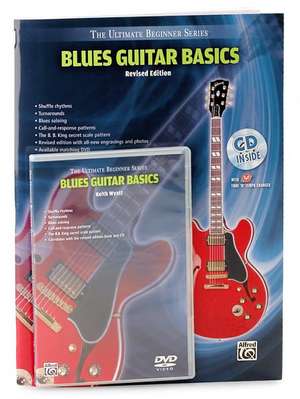 Ultimate Beginner Blues Guitar Basics Mega Pak: Book & Online Video/Audio [With CD (Audio) and DVD] de Keith Wyatt