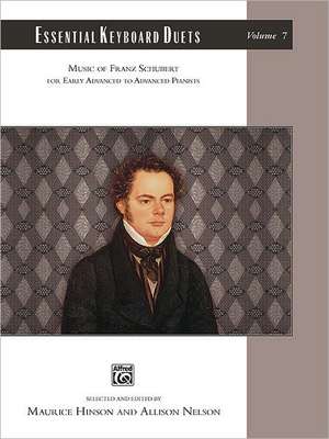 Essential Keyboard Duets, Vol 7: Music of Franz Schubert, Comb Bound Book de Alfred Publishing