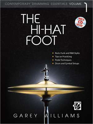 The Hi-Hat Foot: Book & MP3 CD de Alfred Publishing