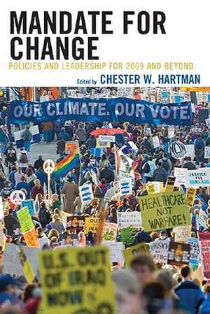 Mandate for Change de Chester Hartman